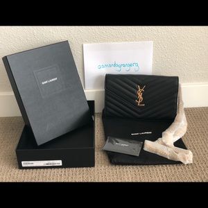 MEDIUM YSL CHAIN WALLET